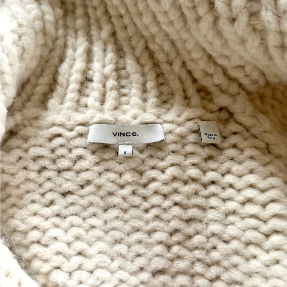 Vince Cream Cardigan - small - Picture 9 of 10